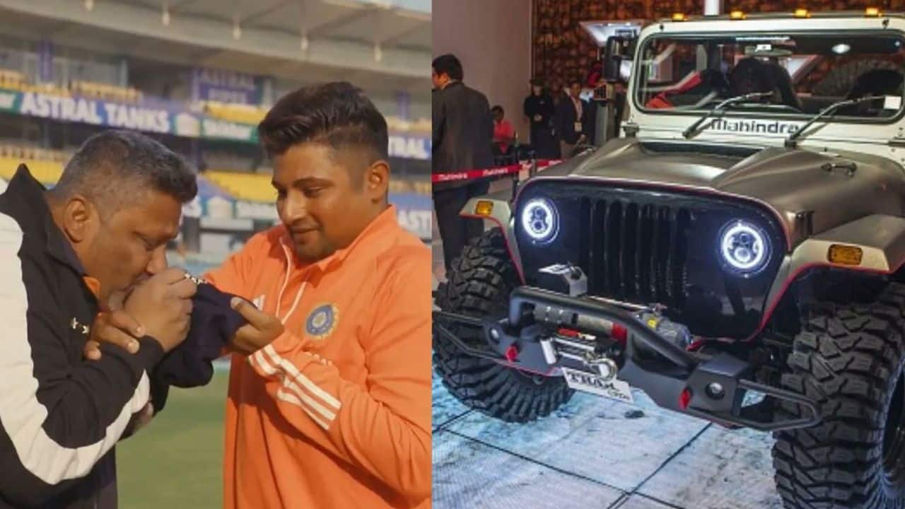 Anand Mahindra Gifts Thar SUV to Sarfaraz Khan's Inspirational Father 